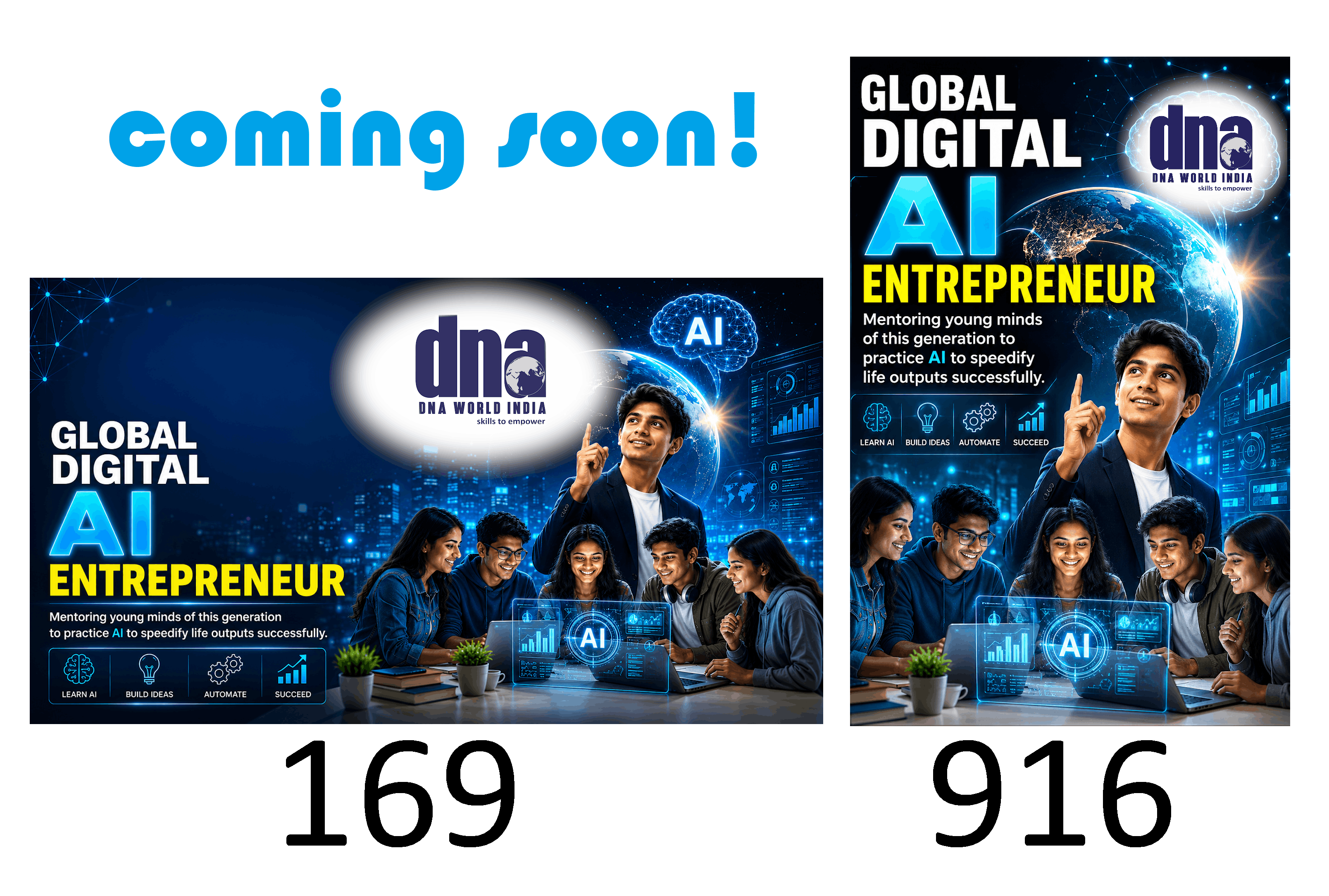 DNA World India - Global Digital AI Entrepreneur Banner